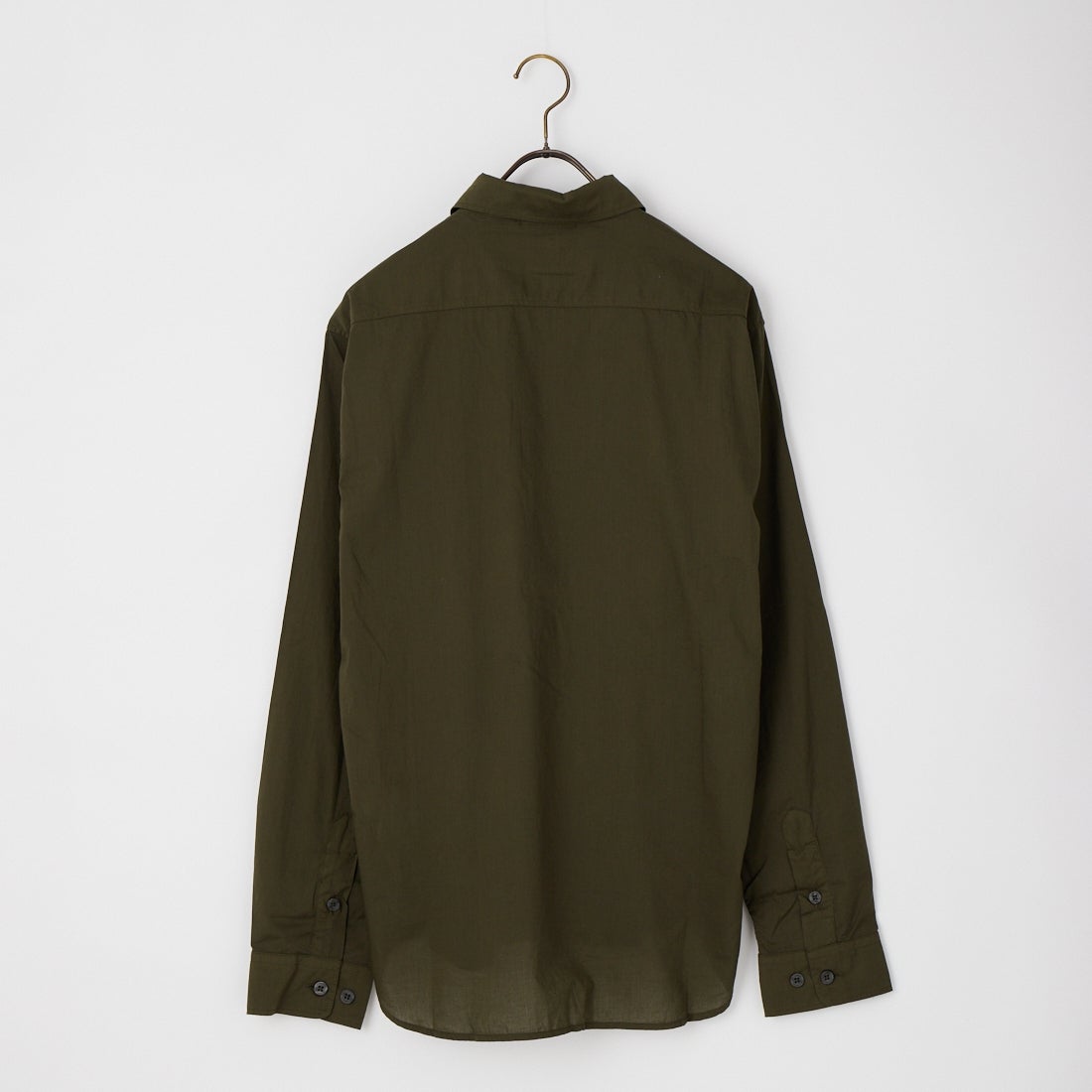 C.P. Company 長袖シャツ オリーブグリーン C.P.COMPANY [シーピーカンパニー] モスリンロングスリーブシャツ