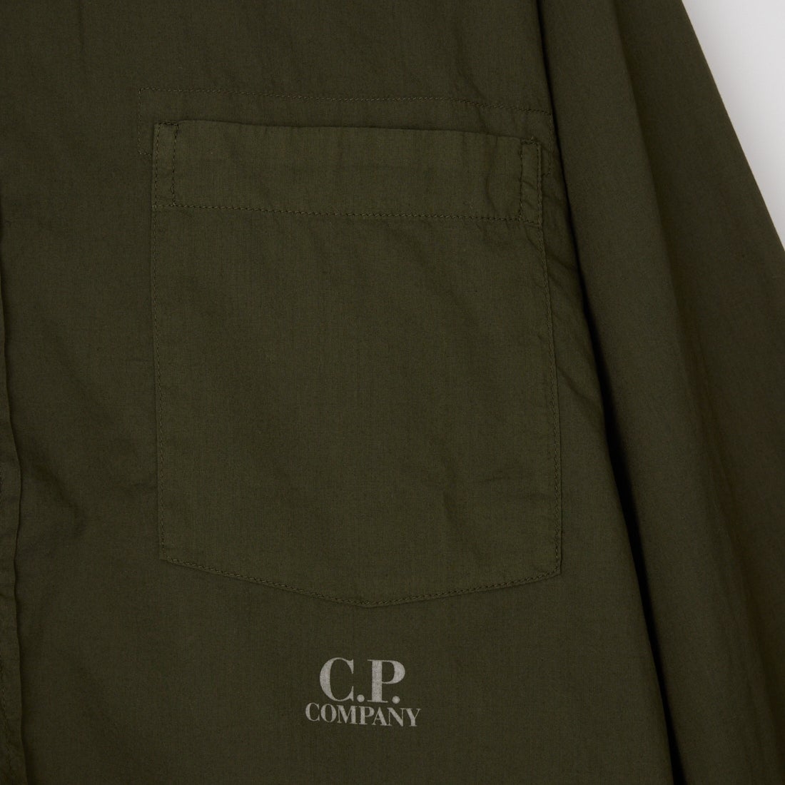 C.P.COMPANY [シーピーカンパニー] モスリンロングスリーブシャツ [20CMSH225A] 683 IVY GR