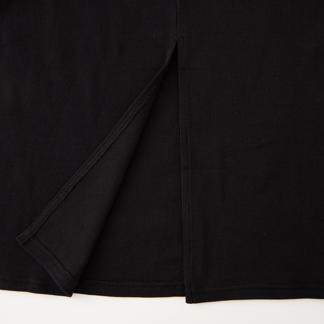 USINE [ユジーヌ] リブタイトスカート [IN5-SK-6] ﾌﾞﾗｯｸ