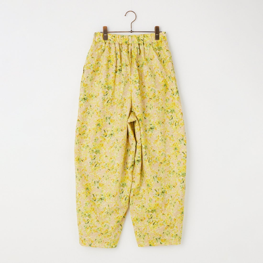 HARVESTY [ハーベスティ] 花柄イージーサーカスパンツ [A12612] 32 BEIGE