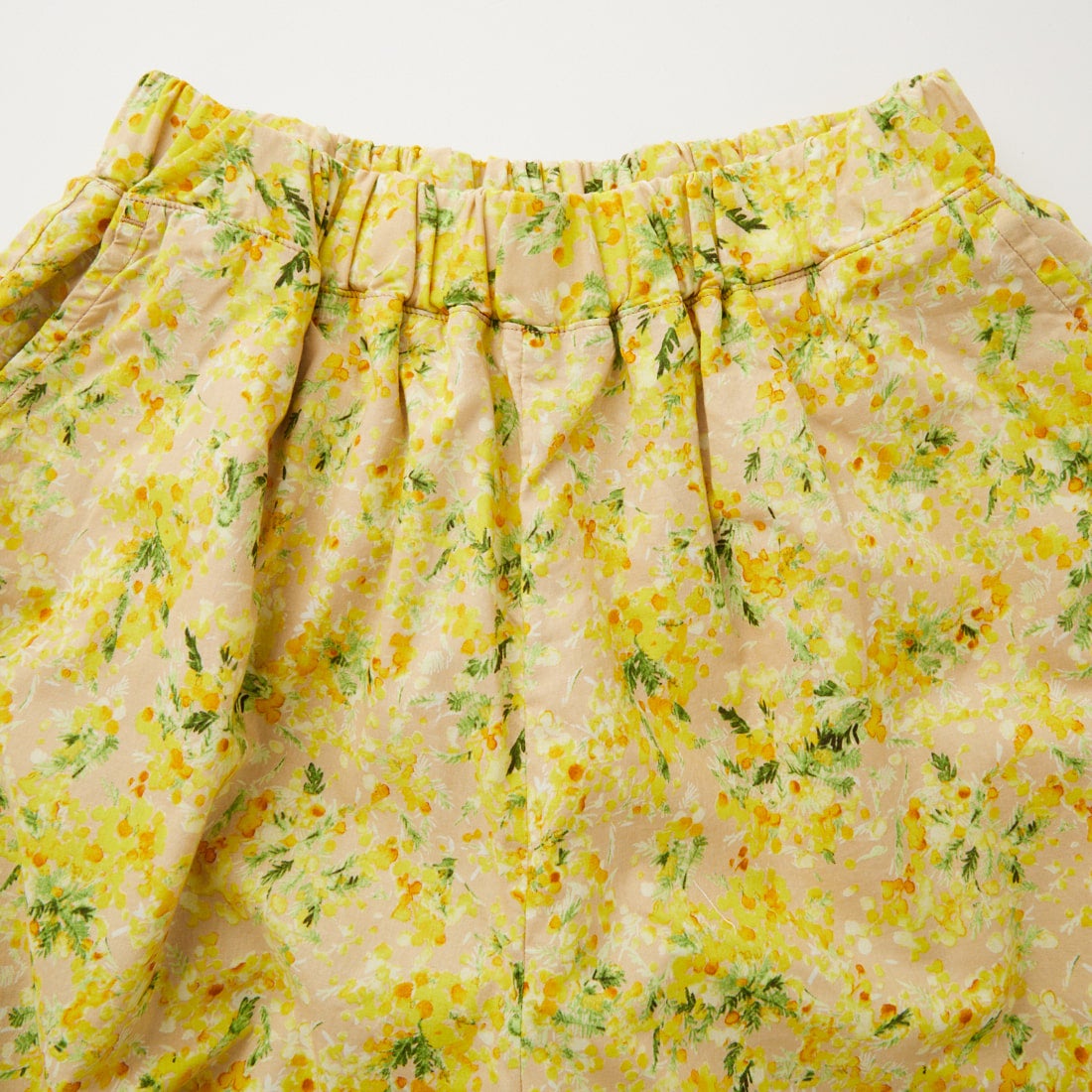 HARVESTY [ハーベスティ] 花柄イージーサーカスパンツ [A12612] 32 BEIGE