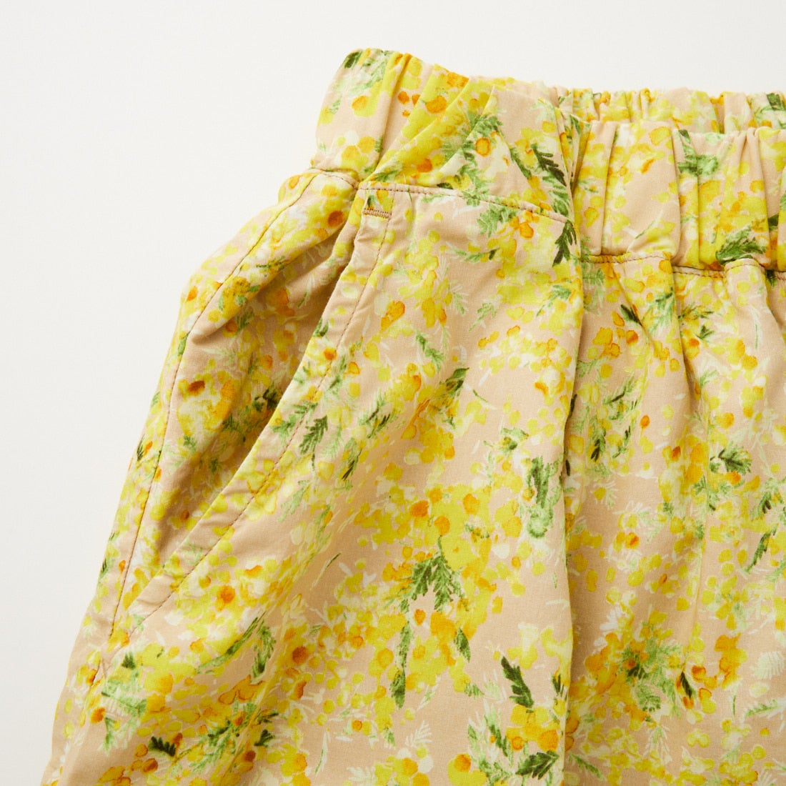 HARVESTY [ハーベスティ] 花柄イージーサーカスパンツ [A12612] 32 BEIGE