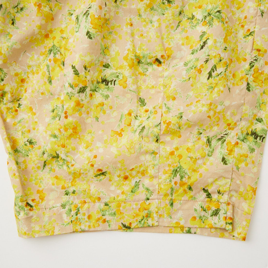 HARVESTY [ハーベスティ] 花柄イージーサーカスパンツ [A12612] 32 BEIGE