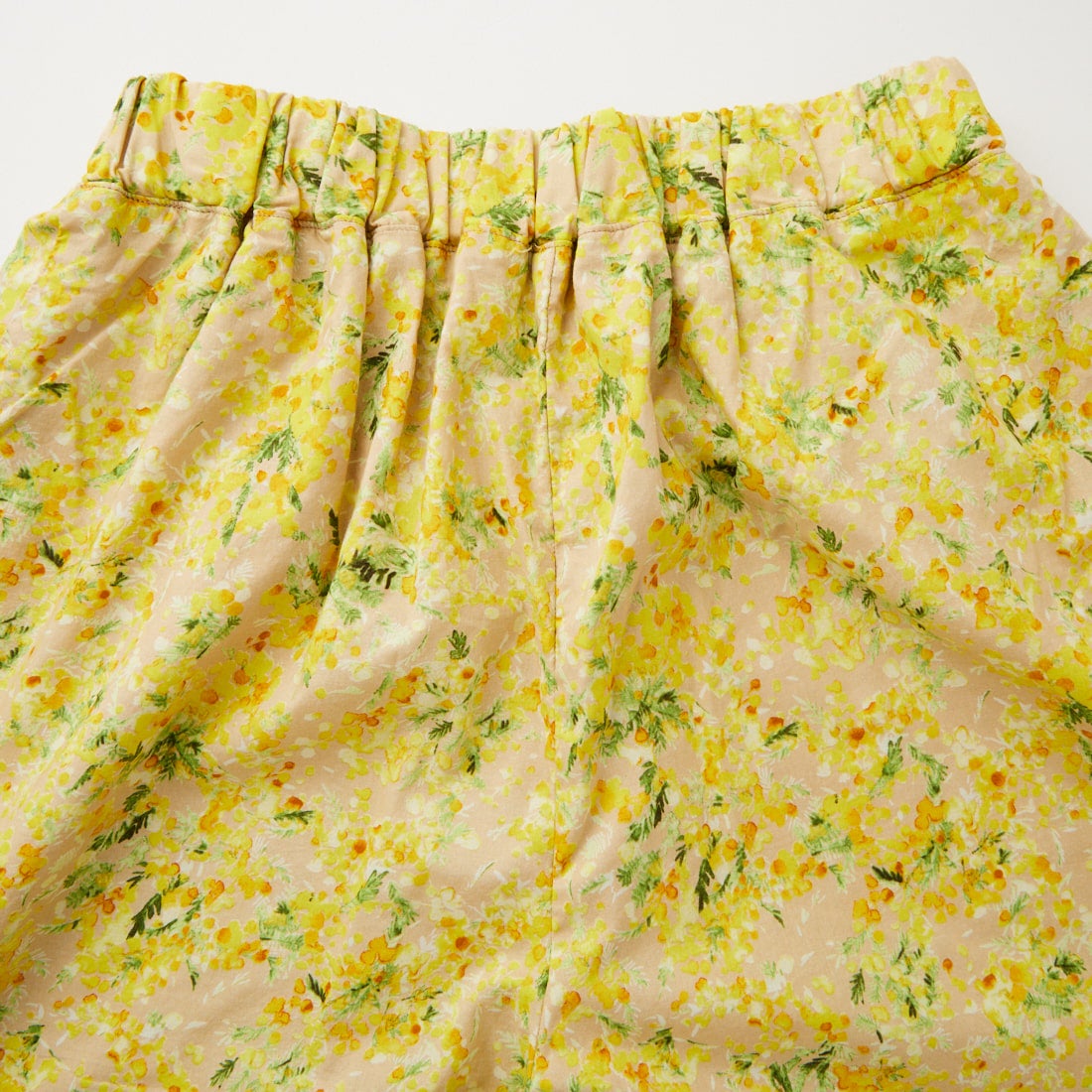 HARVESTY [ハーベスティ] 花柄イージーサーカスパンツ [A12612] 32 BEIGE