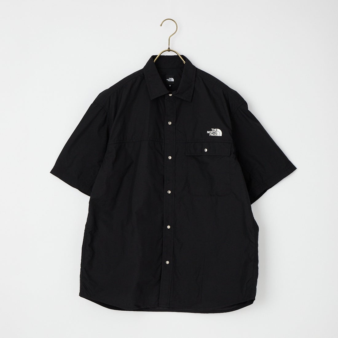 THE NORTH FACE [ザ ノースフェイス] ショートスリーブヌプシシャツ [NR22650] K