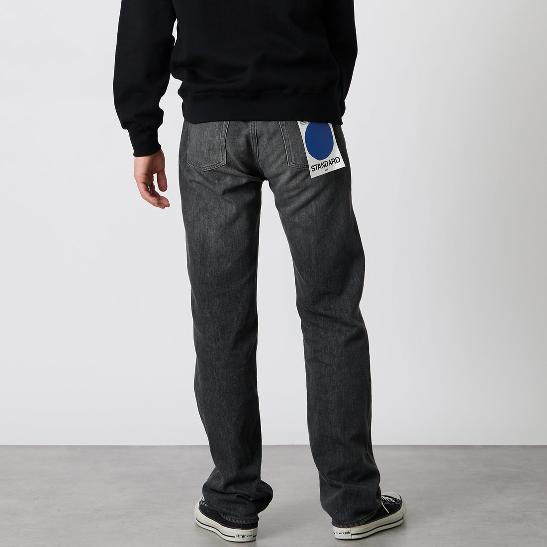 Japan Blue Jeans. [ジャパンブルージーンズ] ライトワイドジーンズ [JMJA0301] B01 &&モデル身長：177cm 着用サイズ：28&&