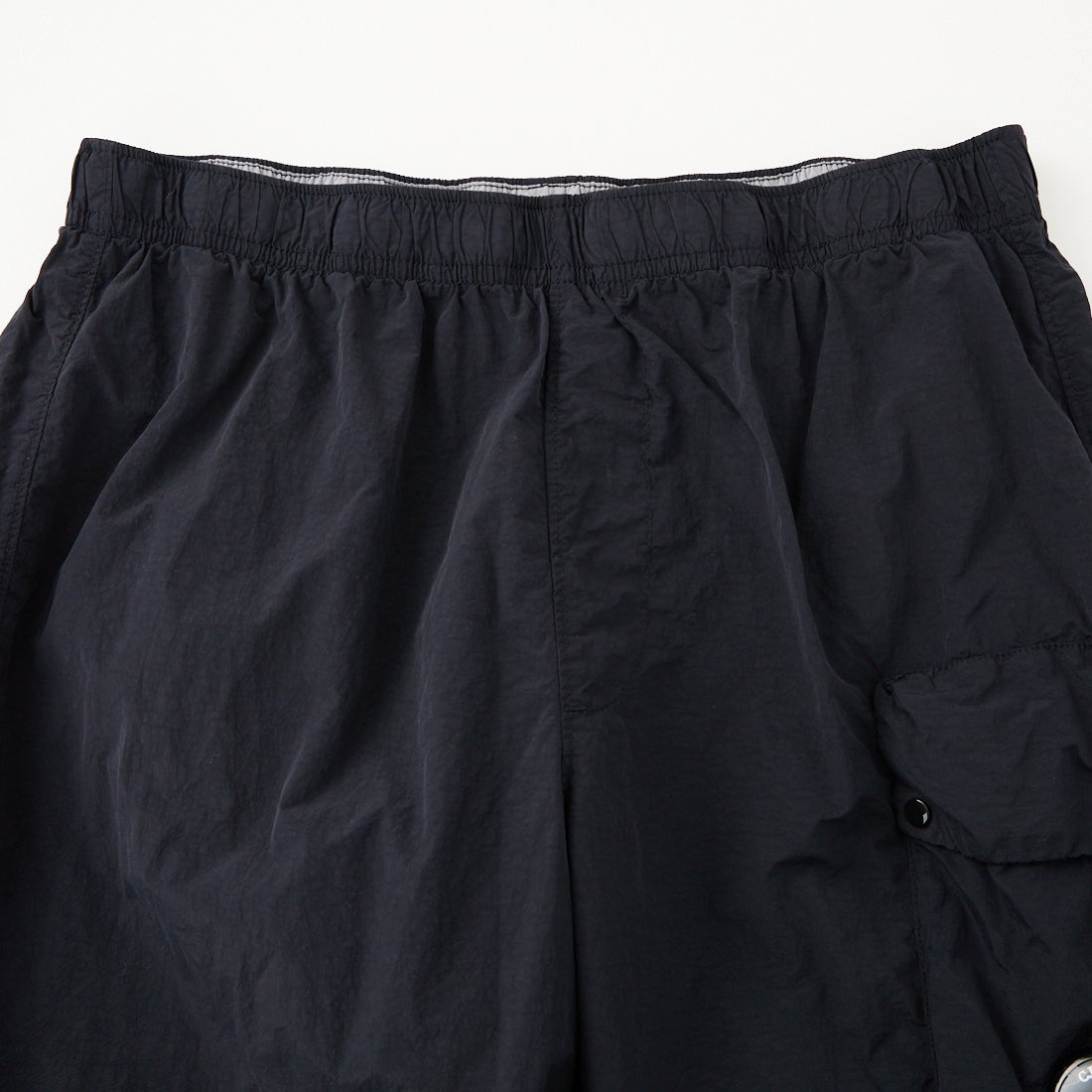 C.P.COMPANY [シーピーカンパニー] フラットナイロン スイムショーツ [20CMBW265A] 999 BLACK