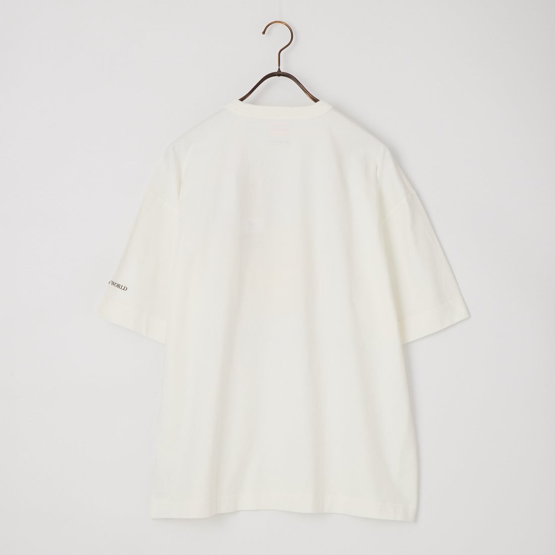 Health knit [ヘルスニット] ショートスリーブ スマイリープリントTシャツ [HR26S-M205] 01 WHITE