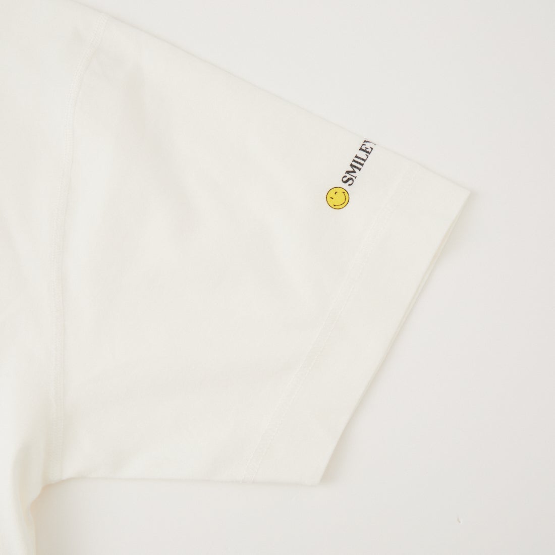 Health knit [ヘルスニット] ショートスリーブ スマイリープリントTシャツ [HR26S-M205] 01 WHITE