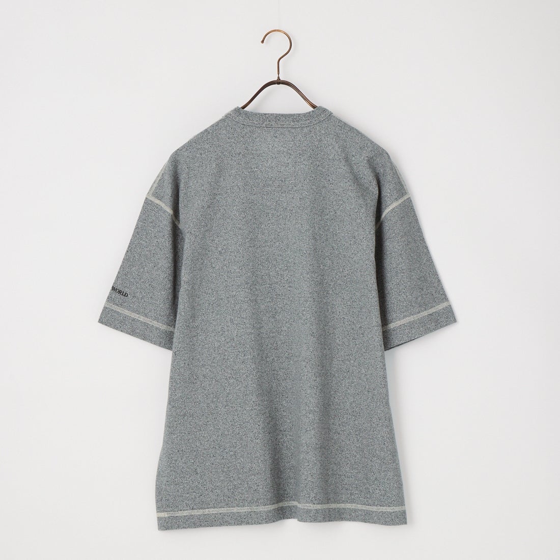Health knit [ヘルスニット] ショートスリーブ スマイリープリントTシャツ [HR26S-M207] 80 H.GRAY