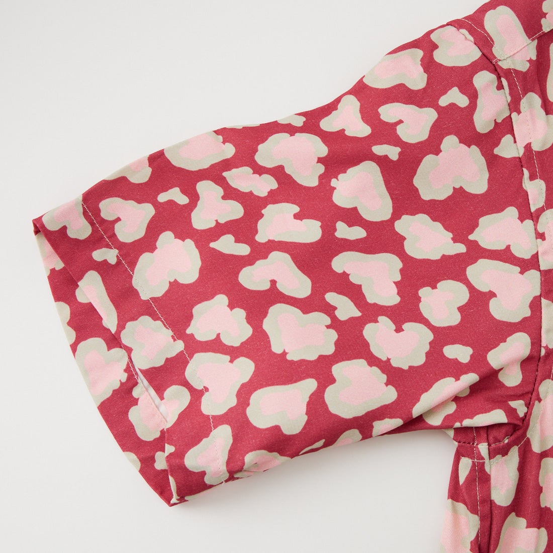 ChahChah [チャーチャー] ハートレオパードアロハシャツ [CC-26SS-SH01] MAROON