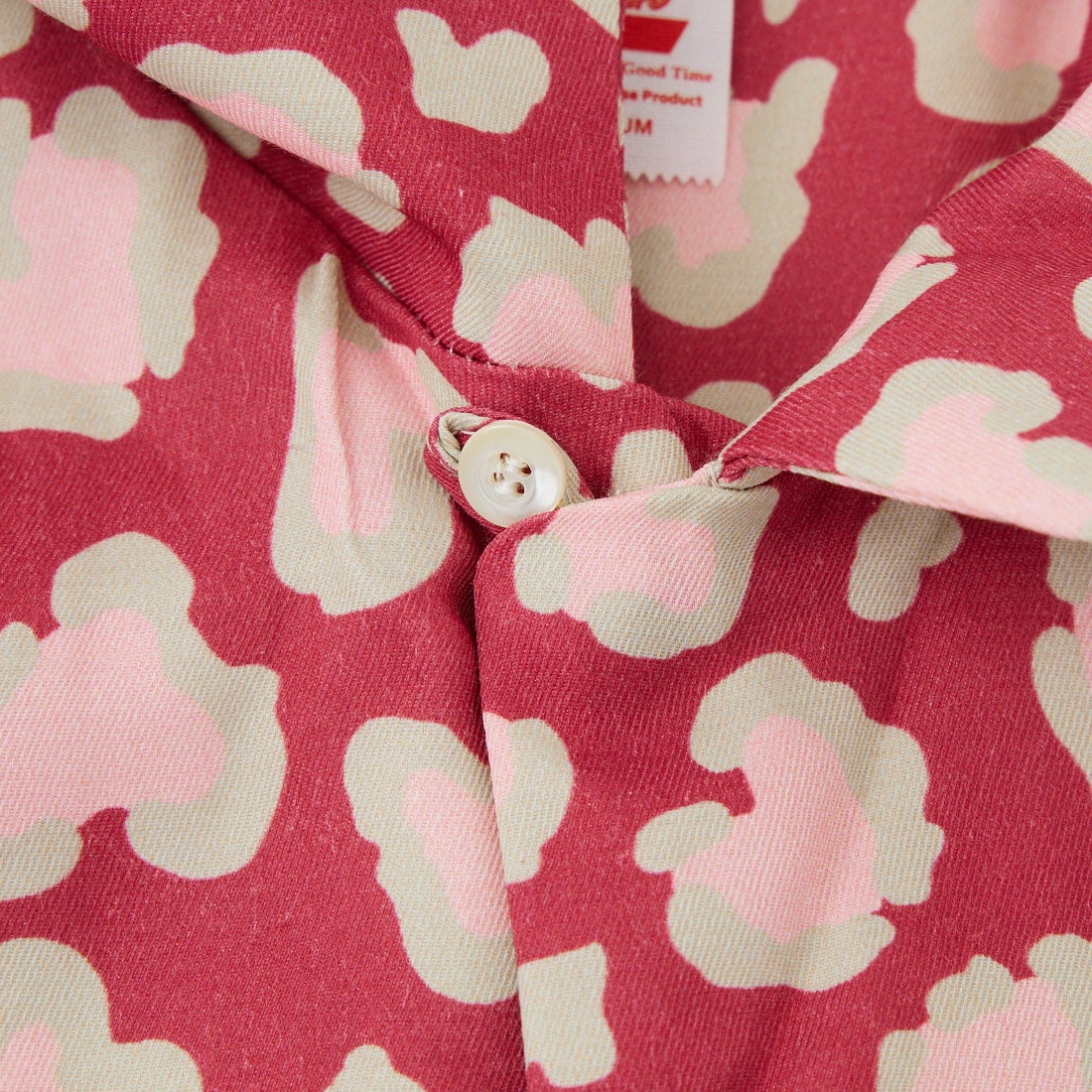 ChahChah [チャーチャー] ハートレオパードアロハシャツ [CC-26SS-SH01] MAROON