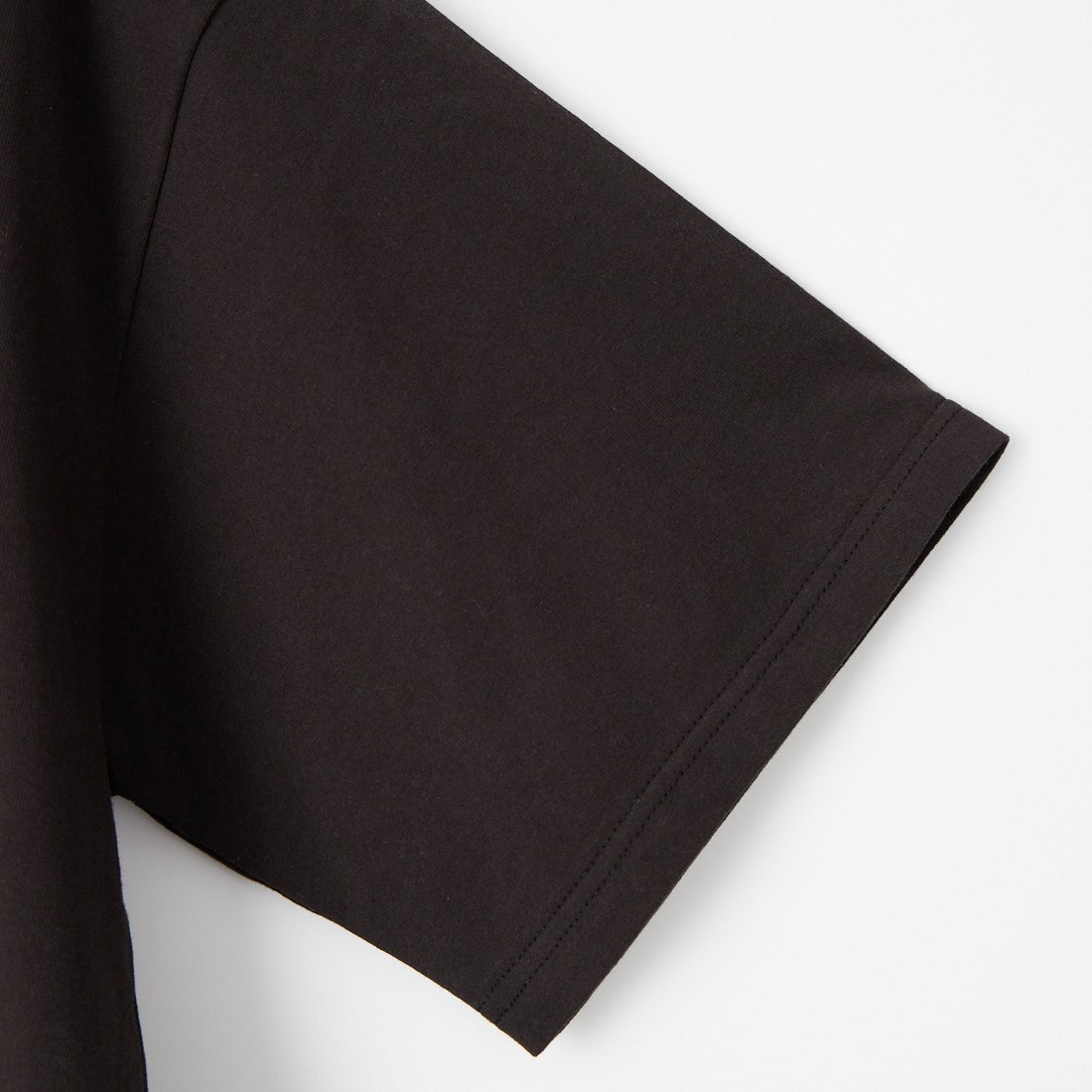 ChahChah [チャーチャー] フラワー刺繍ショートスリーブTシャツ [CC-26SS-C01] BLACK