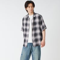 OMBRE CHK&&モデル身長：177cm 着用サイズ：M&&
