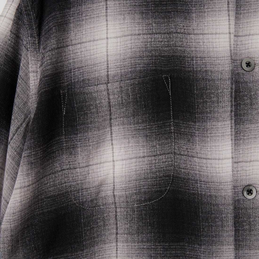 DAN RIVER [ダンリバー] 別注 レーヨンボックスショートスリーブシャツ [DR26S002-JF] OMBRE CHK