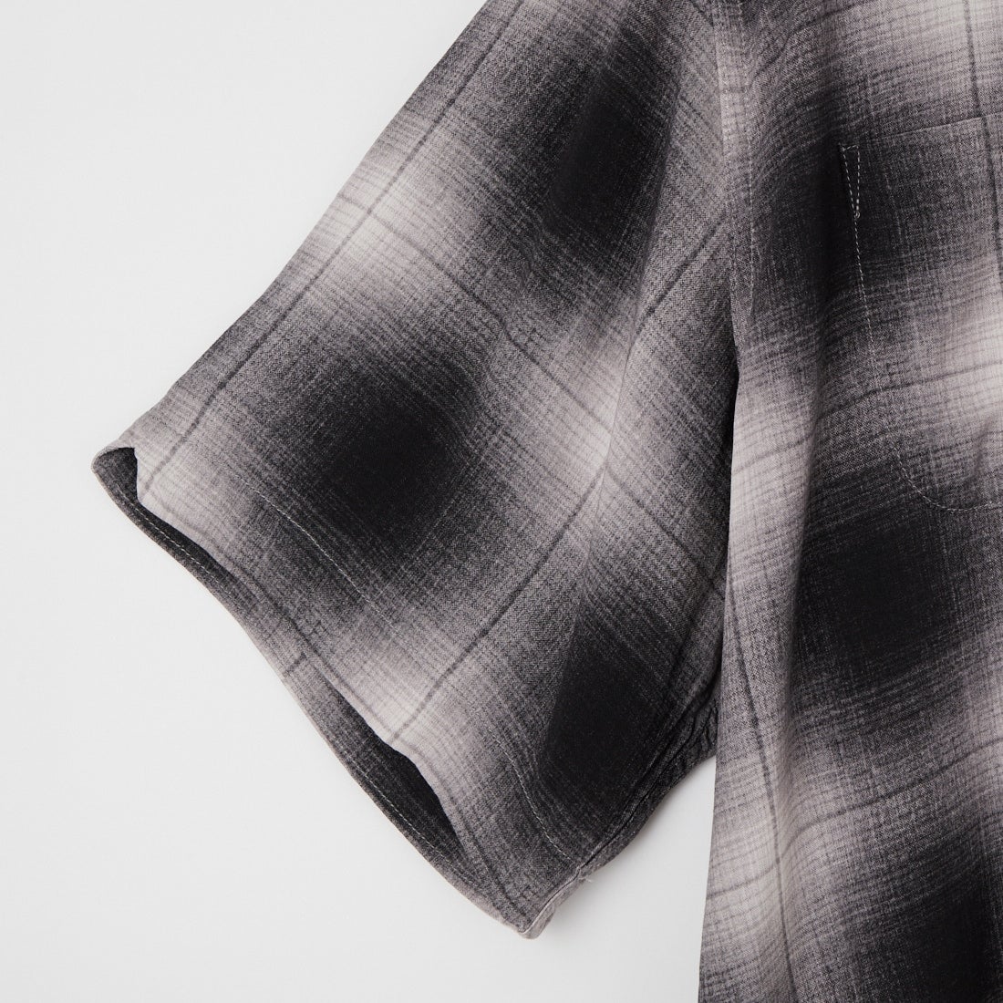 DAN RIVER [ダンリバー] 別注 レーヨンボックスショートスリーブシャツ [DR26S002-JF] OMBRE CHK