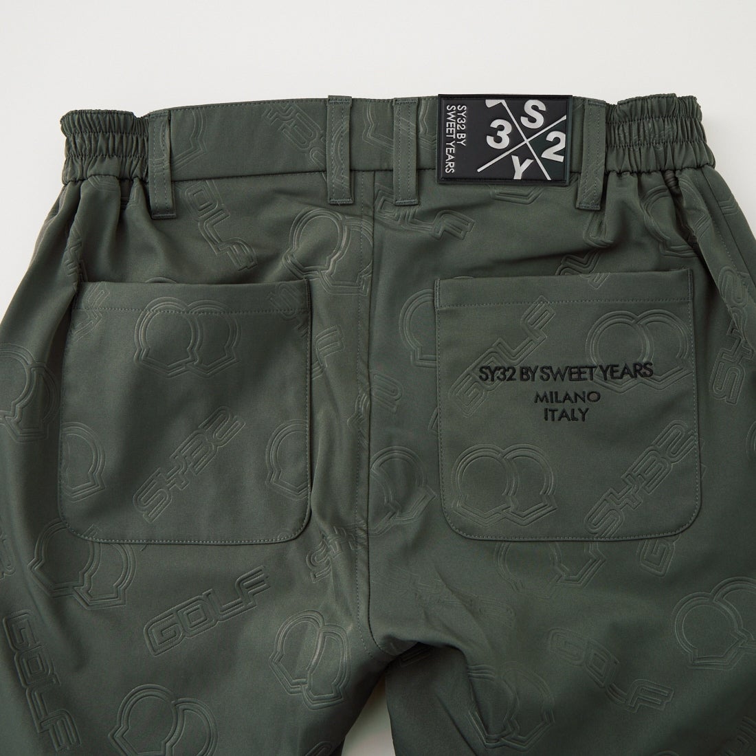 SY32 GOLF [エスワイサーティトゥ ゴルフ] バックエンボスショーツ [SYG-26S1-44] C.GRAY