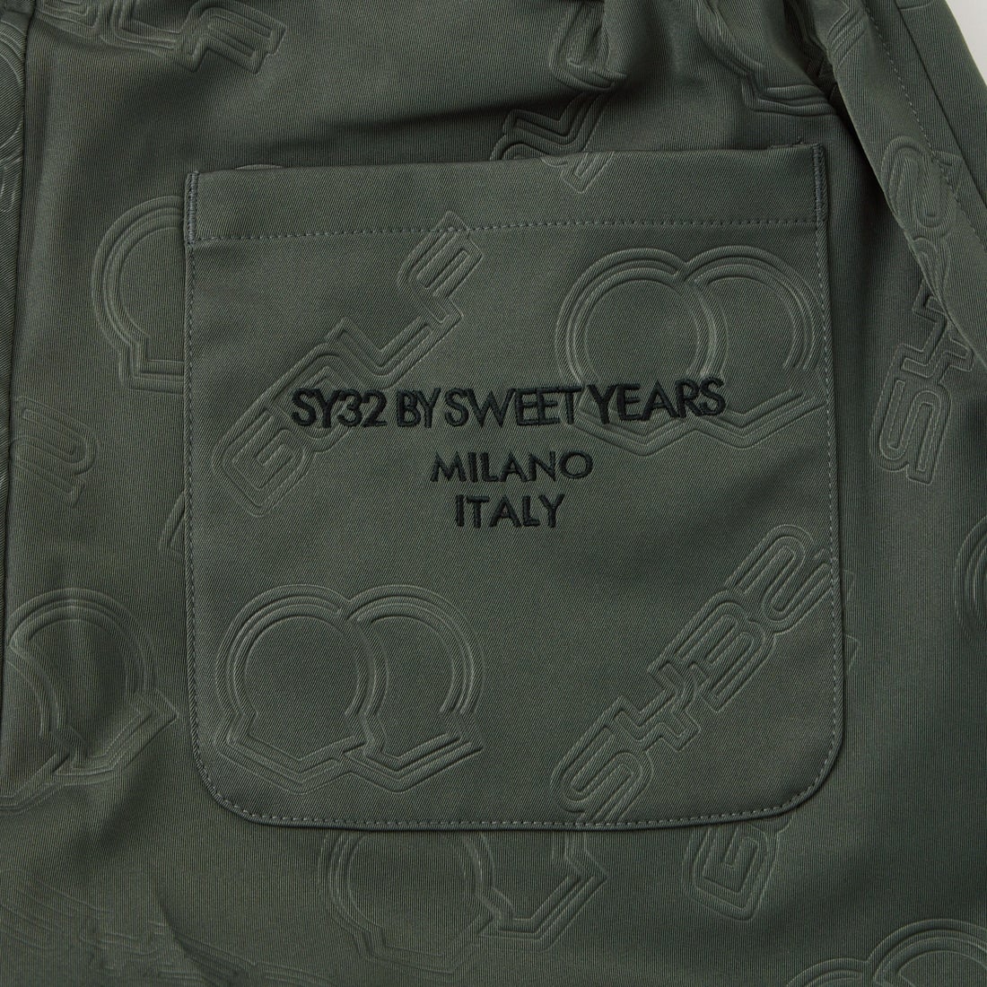 SY32 GOLF [エスワイサーティトゥ ゴルフ] バックエンボスショーツ [SYG-26S1-44] C.GRAY