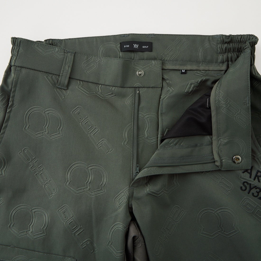 SY32 GOLF [エスワイサーティトゥ ゴルフ] バックエンボスショーツ [SYG-26S1-44] C.GRAY