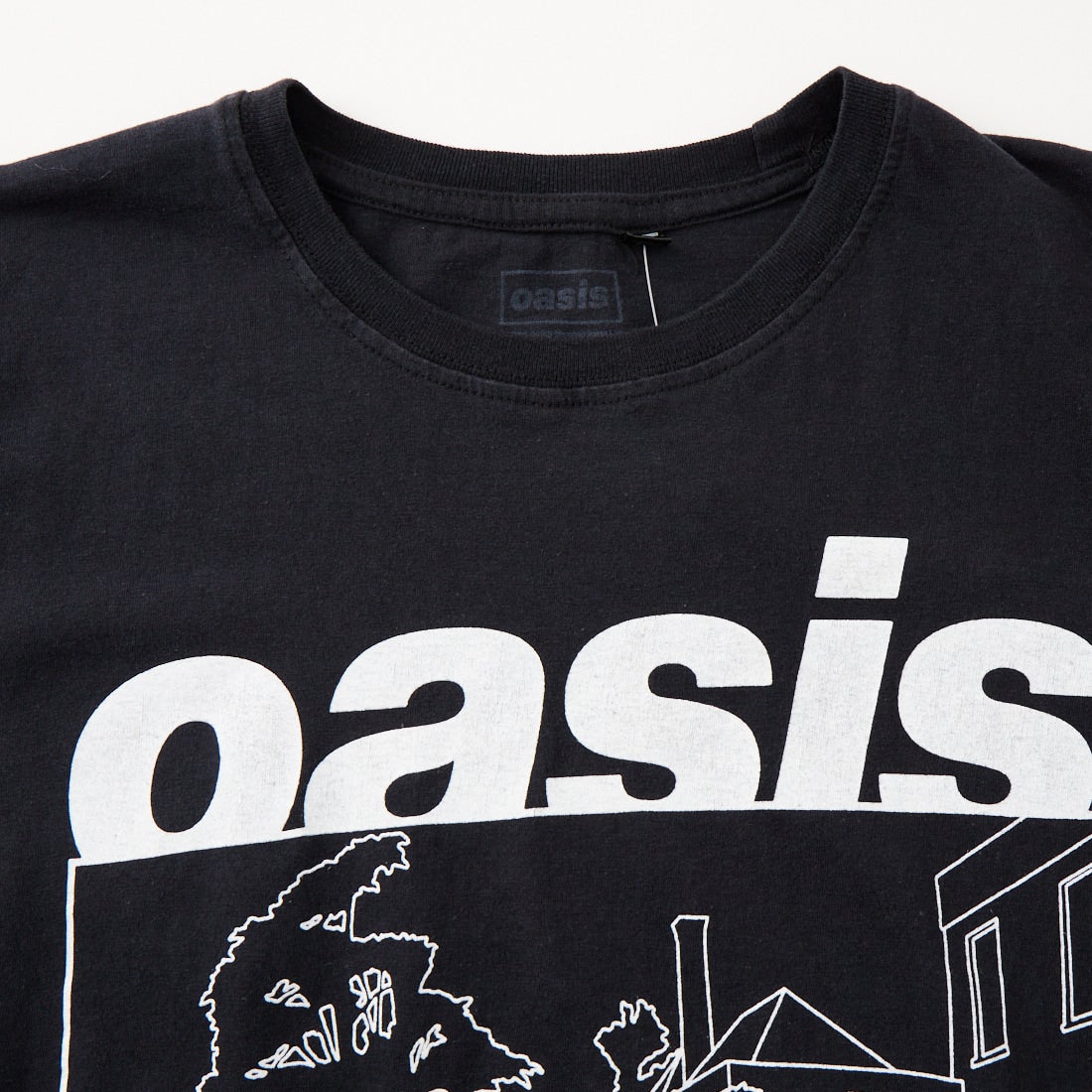 THRIFTY LOOK [スリフティールック] Oasis プリントTシャツ [TL25S044] BLACK