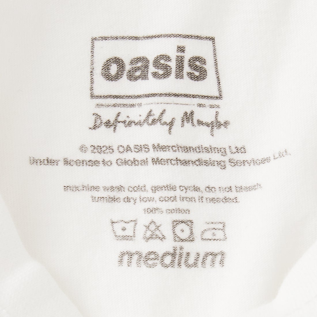 THRIFTY LOOK [スリフティールック] Oasis プリントTシャツ [TL24S093]