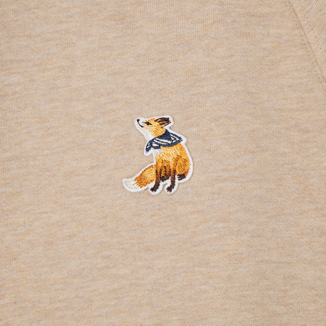 MAISON KITSUNE [メゾン キツネ] ドリーミングフォックス オープンポケットスウェット [QW00308KM0342] 0503 MIST