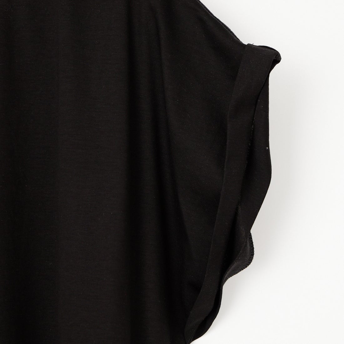 Jf Ready Made [ジェイエフレディメイド] シルケット天竺ノースリーブカットソー [3201112] 801 ﾌﾞﾗｯｸ