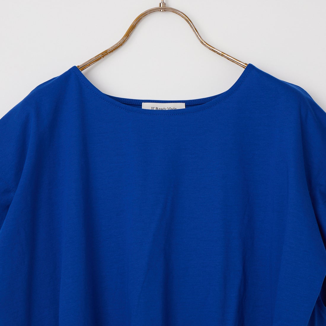 Jf Ready Made [ジェイエフレディメイド] ウエストギャザー袖タックカットソー [3201111] 501 ﾌﾞﾙｰ