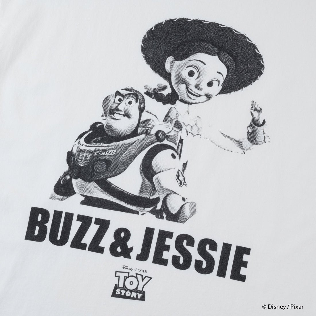 VARIEGATOR [ヴァリエゲイター] BUZZ LIGHTYEAR ＆ JESSIE / Tシャツ [25-TOY-MS-02] WHITE