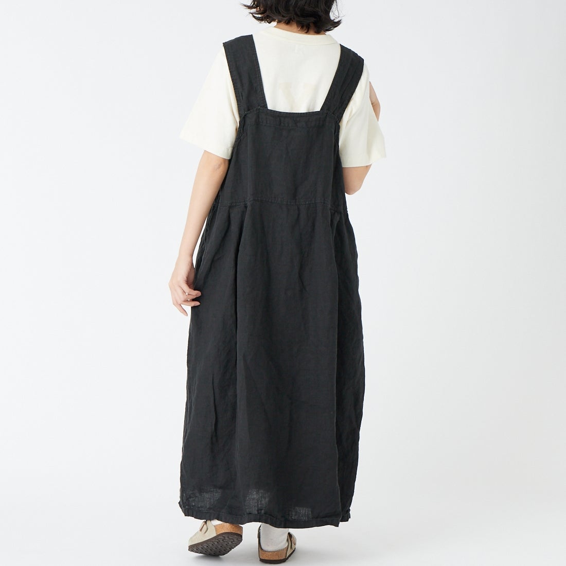 tumugu: [ツムグ] マルチWAYジャンスカ [TB26132] 99 BLACK &&モデル身長：162cm 着用サイズ：F&&
