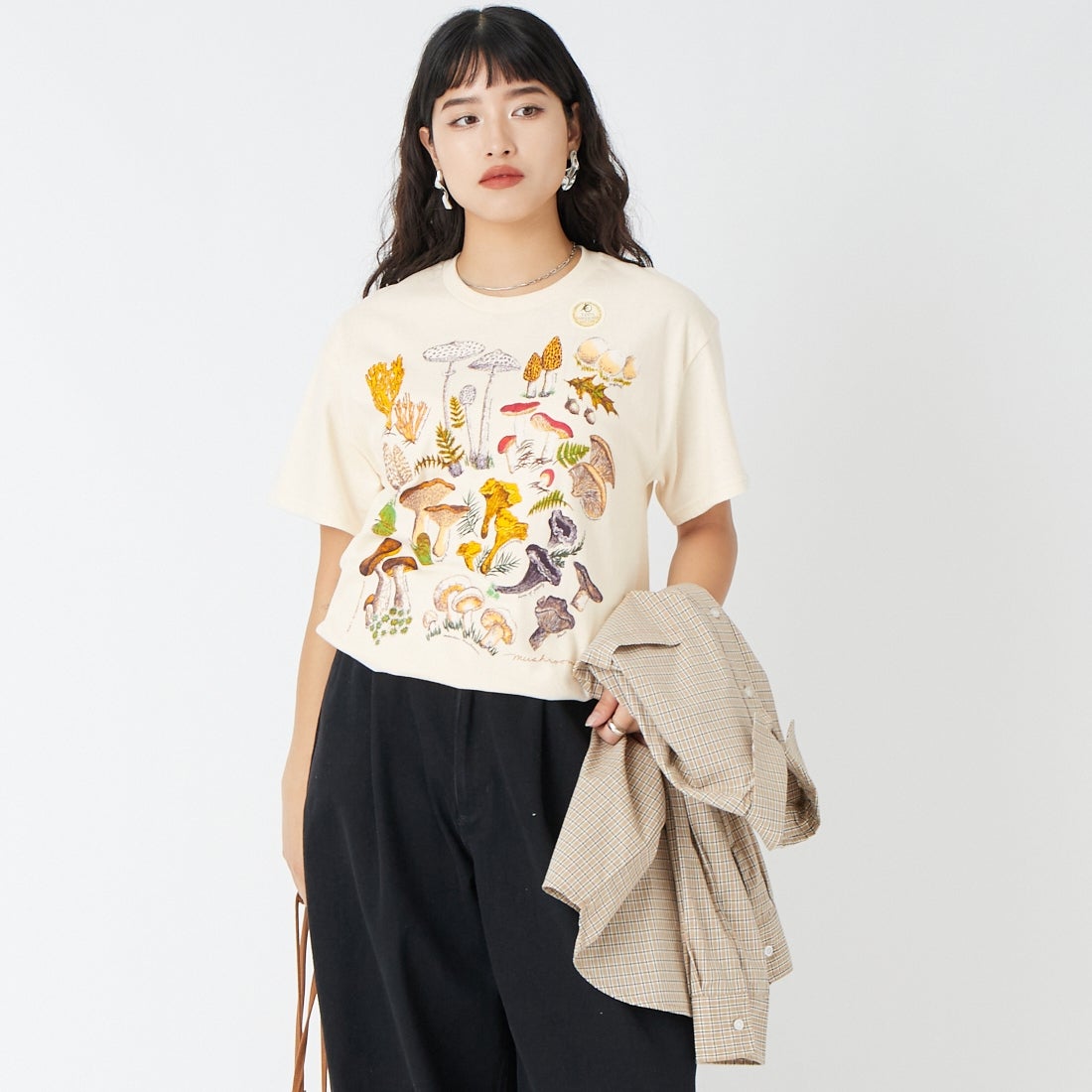 NATURAL&&モデル身長：162cm 着用サイズ：M&&