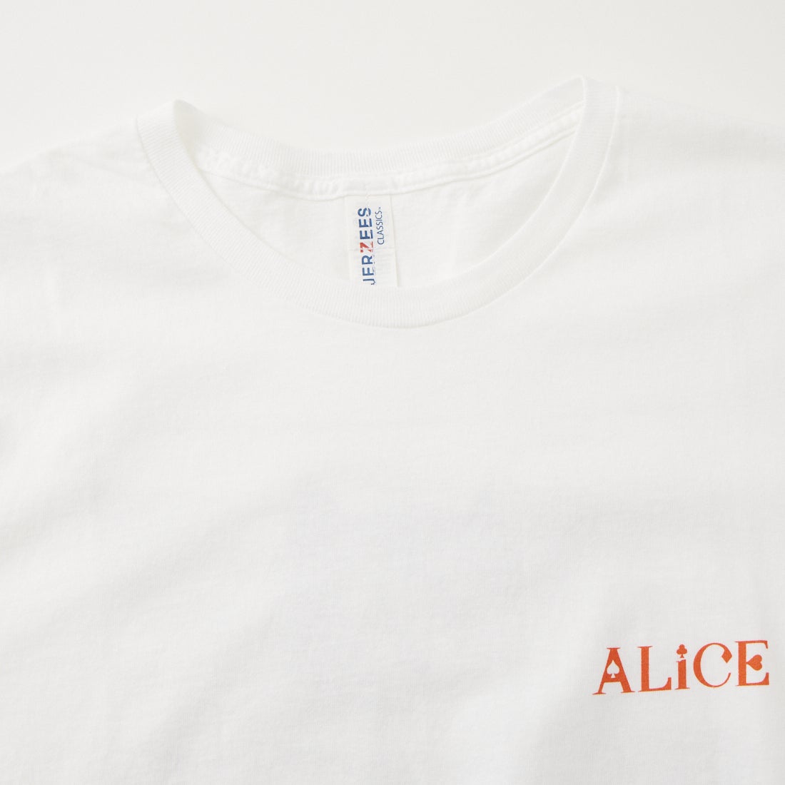 JERZEES [ジャージーズ] チェシャ猫 ショートスリーブTシャツ [JZ26S007] WHITE