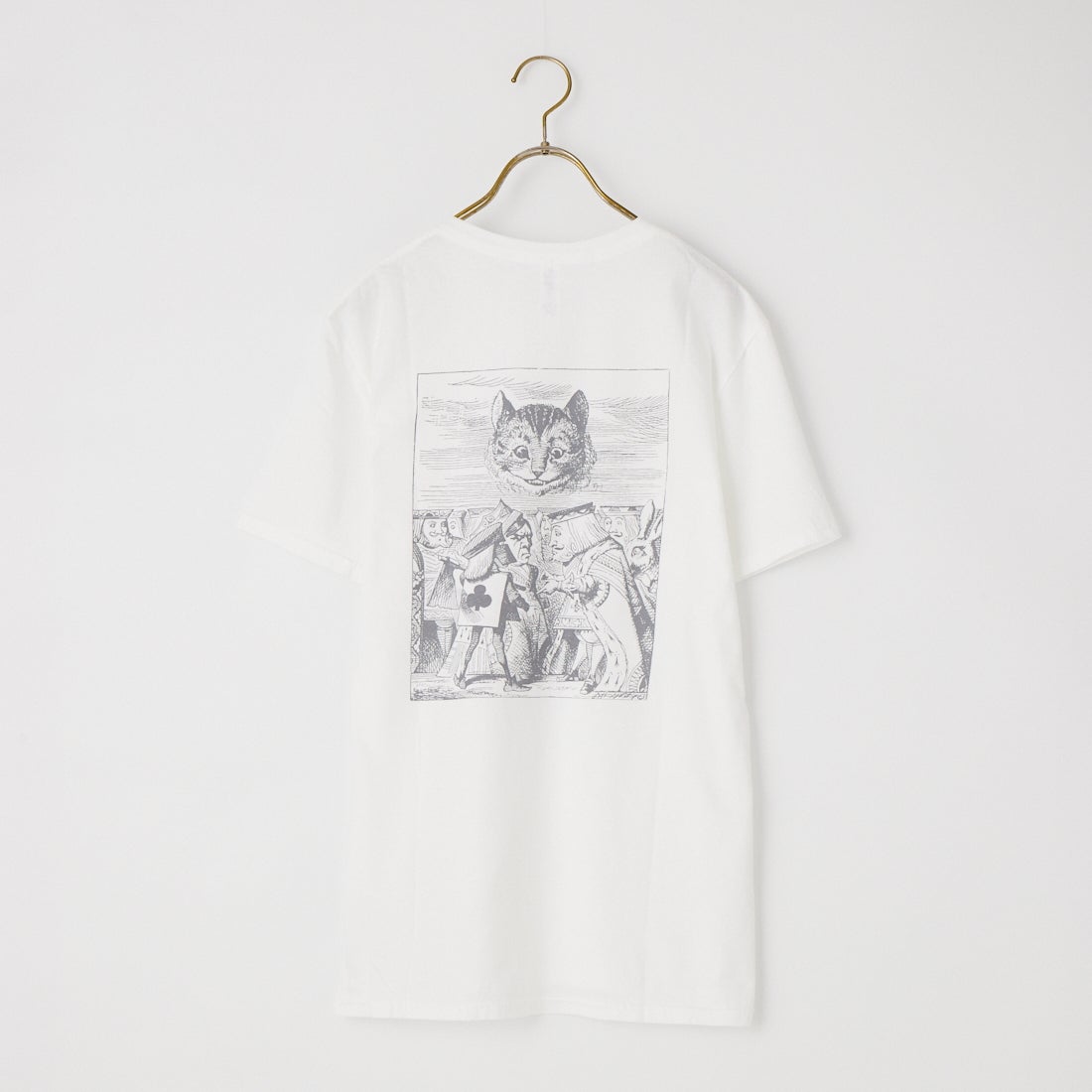 JERZEES [ジャージーズ] チェシャ猫 ショートスリーブTシャツ [JZ26S007] WHITE