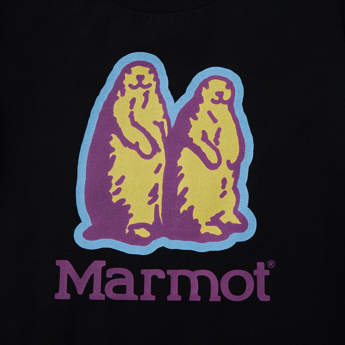 Marmot [マーモット] キッズ ザ マーモットTシャツ [MTSS26KST093] BLACK