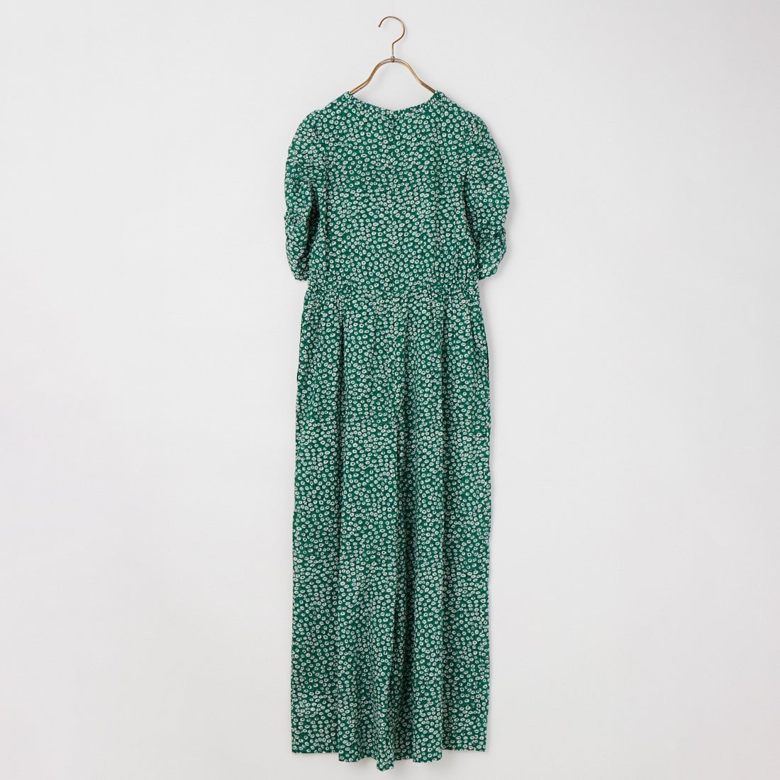 ne Quittez pas [ヌキテパ] コットンドビーストライプオールインワン [010861FS2] 65 GREEN