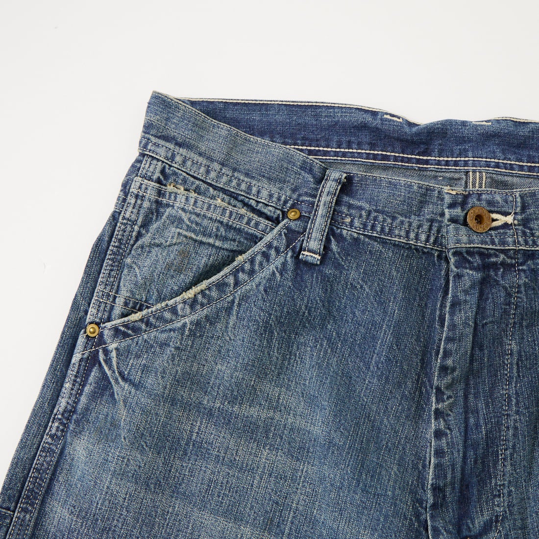 BOW WOW [バウワウ] エイジドヘリテージデニムペインターパンツ [BW261-HDPP] INDIGO