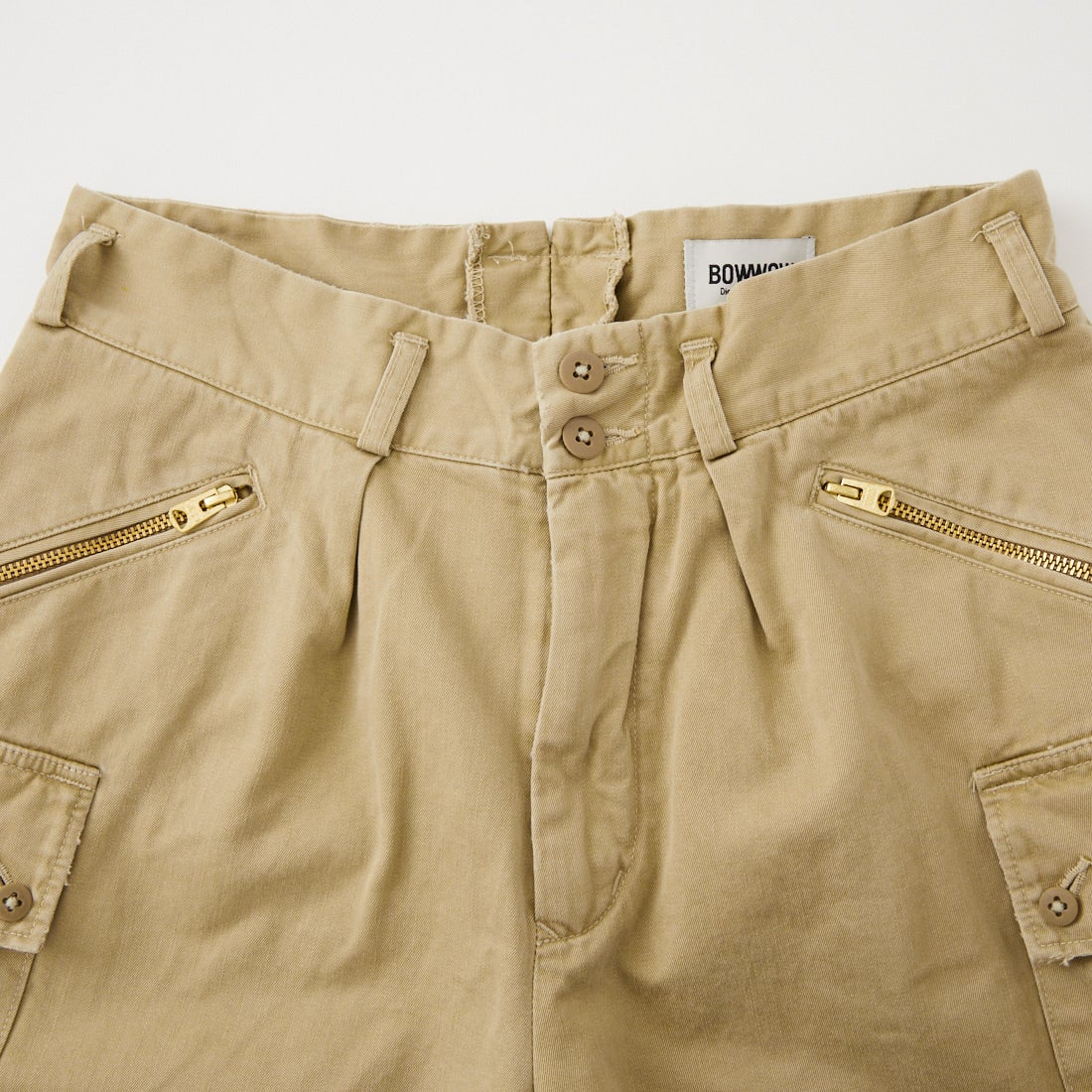 BOW WOW [バウワウ] US ARMY エイジドマウンテントルーパーショーツ [BW261-AMTS] KHAKI