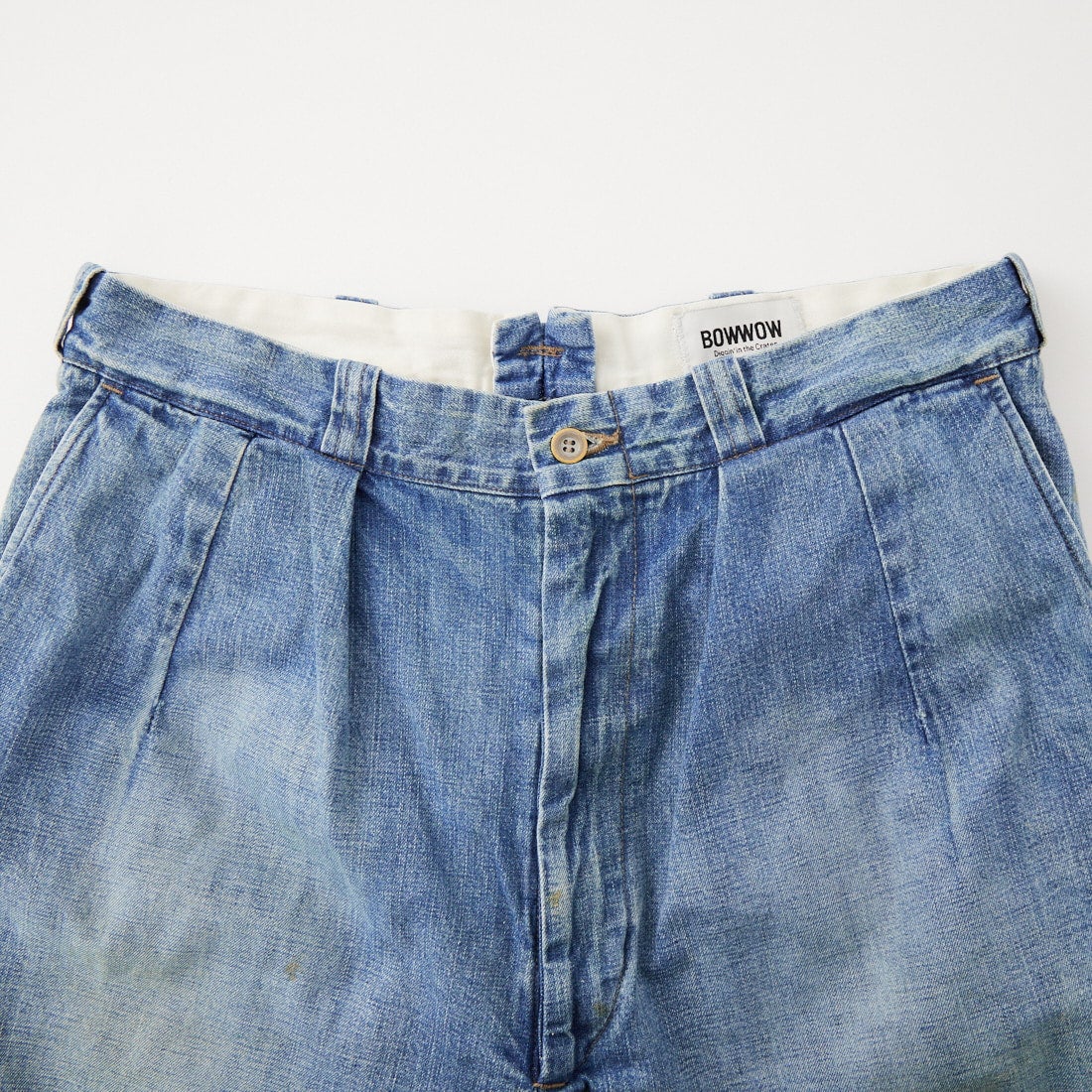 BOW WOW [バウワウ] US ARMY エイジドデニムショーツ [BW261-UADS] INDIGO