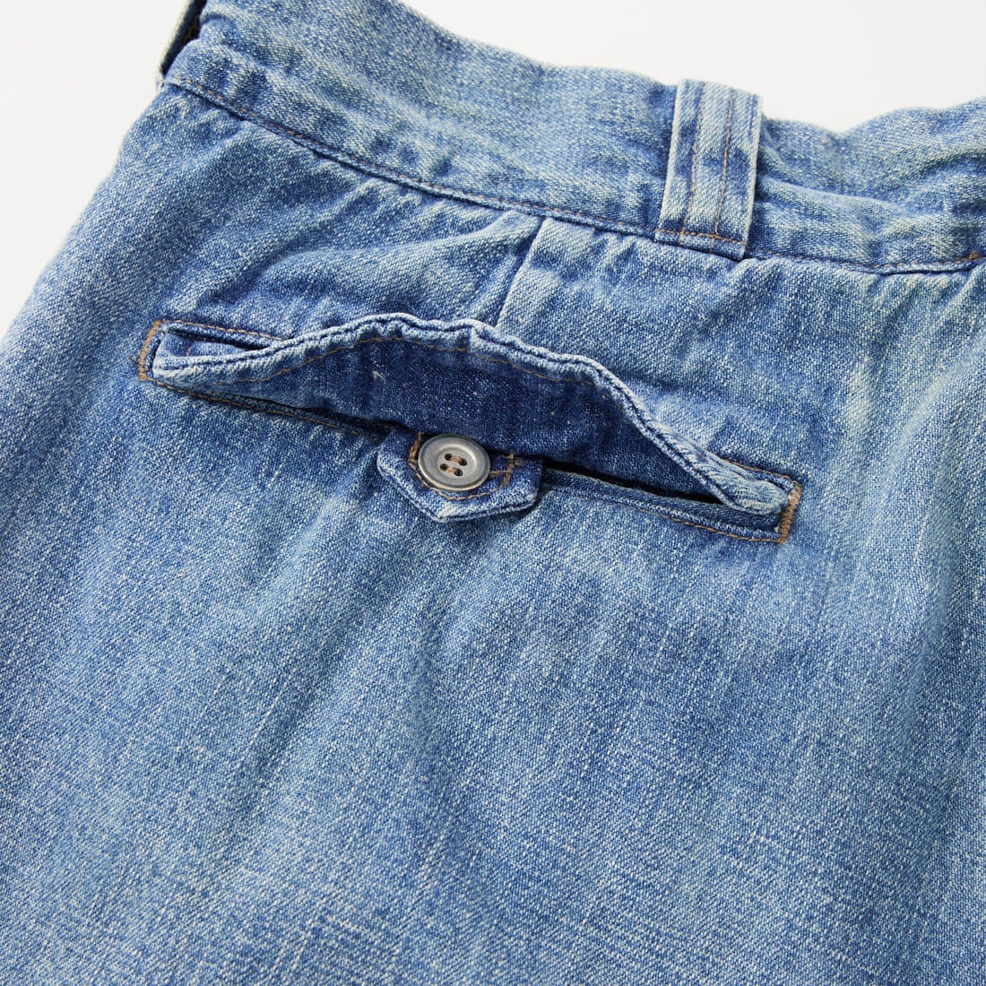 BOW WOW [バウワウ] US ARMY エイジドデニムショーツ [BW261-UADS] INDIGO