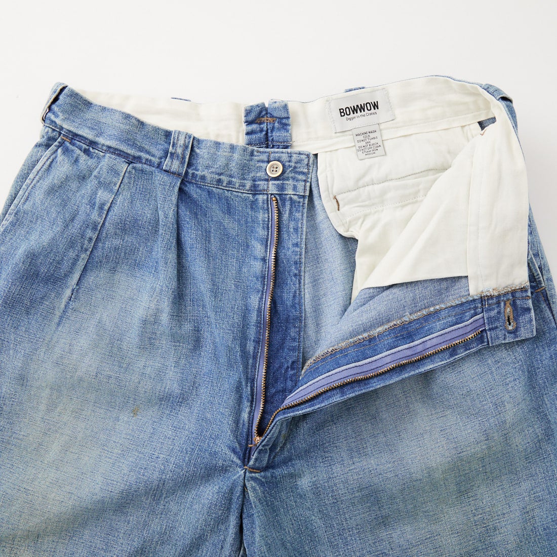 BOW WOW [バウワウ] US ARMY エイジドデニムショーツ [BW261-UADS] INDIGO