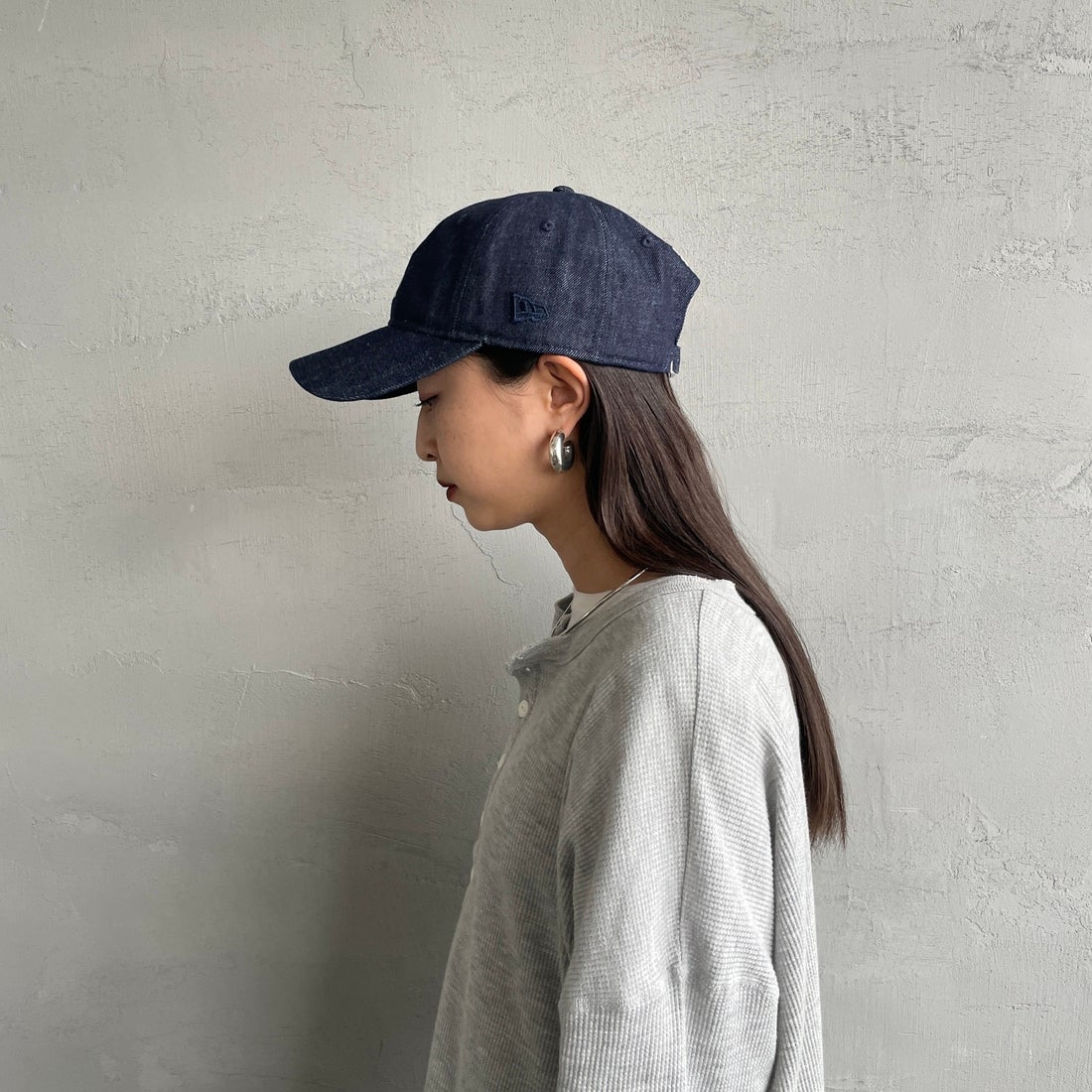 NEW ERA [ニューエラ] 別注 9TWENTY ベースボールキャップ ロサンゼルス・ドジャース [15201230-JF] DENIM NAVY