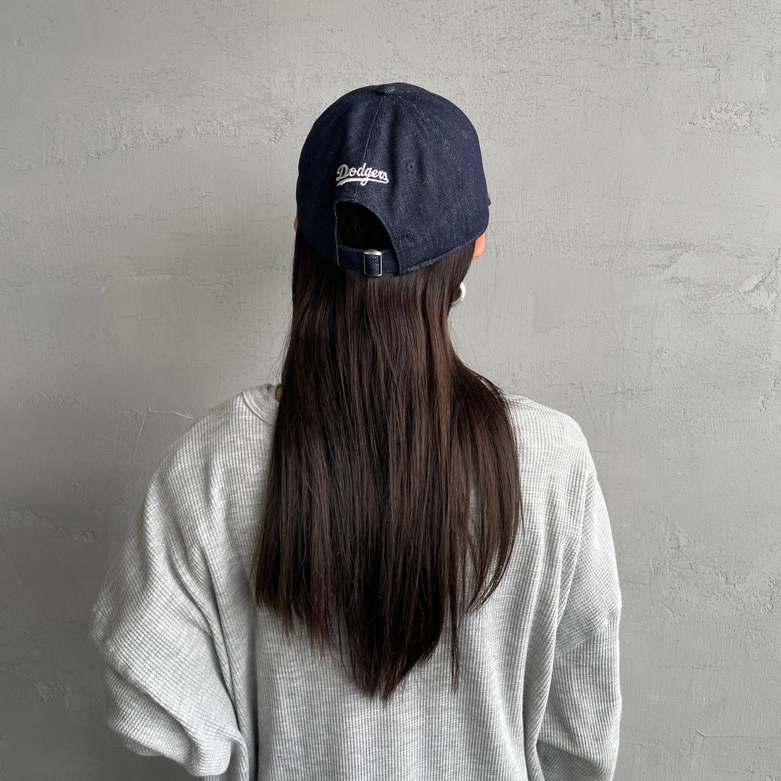 NEW ERA [ニューエラ] 別注 9TWENTY ベースボールキャップ ロサンゼルス・ドジャース [15201230-JF] DENIM NAVY