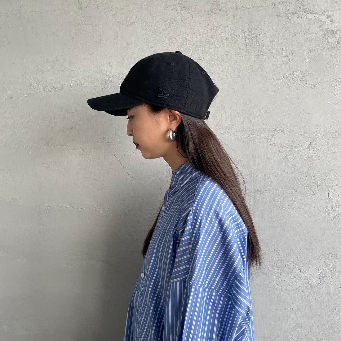 NEW ERA [ニューエラ] 別注 9TWENTY ベースボールキャップ ニューヨーク・ヤンキース [15201228-JF] DUCK BLACK