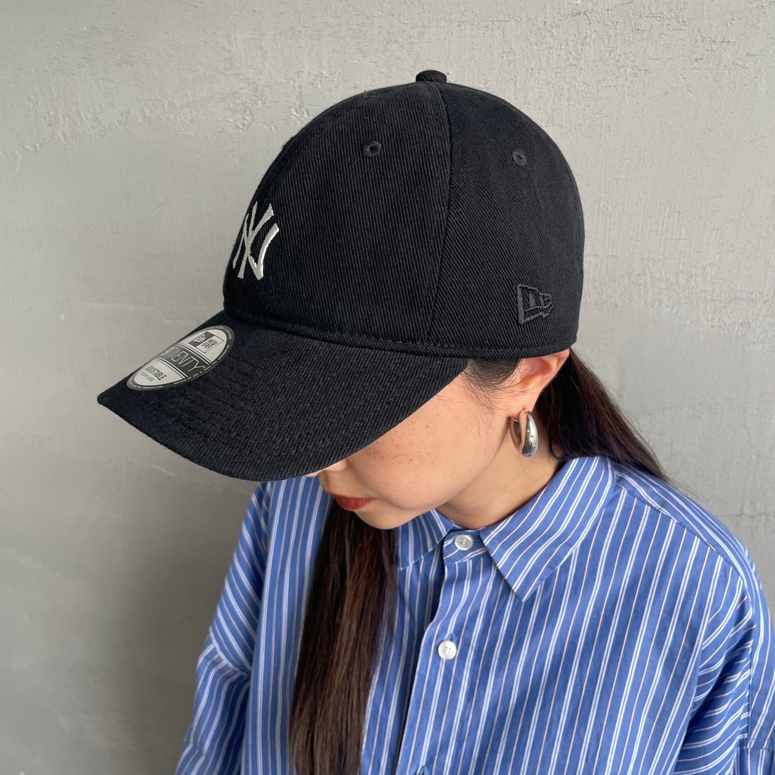 NEW ERA [ニューエラ] 別注 9TWENTY ベースボールキャップ ニューヨーク・ヤンキース [15201228-JF] DUCK BLACK