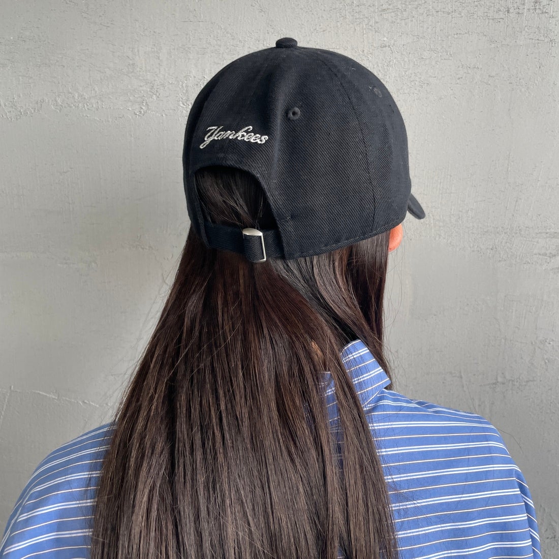 NEW ERA [ニューエラ] 別注 9TWENTY ベースボールキャップ ニューヨーク・ヤンキース [15201228-JF] DUCK BLACK