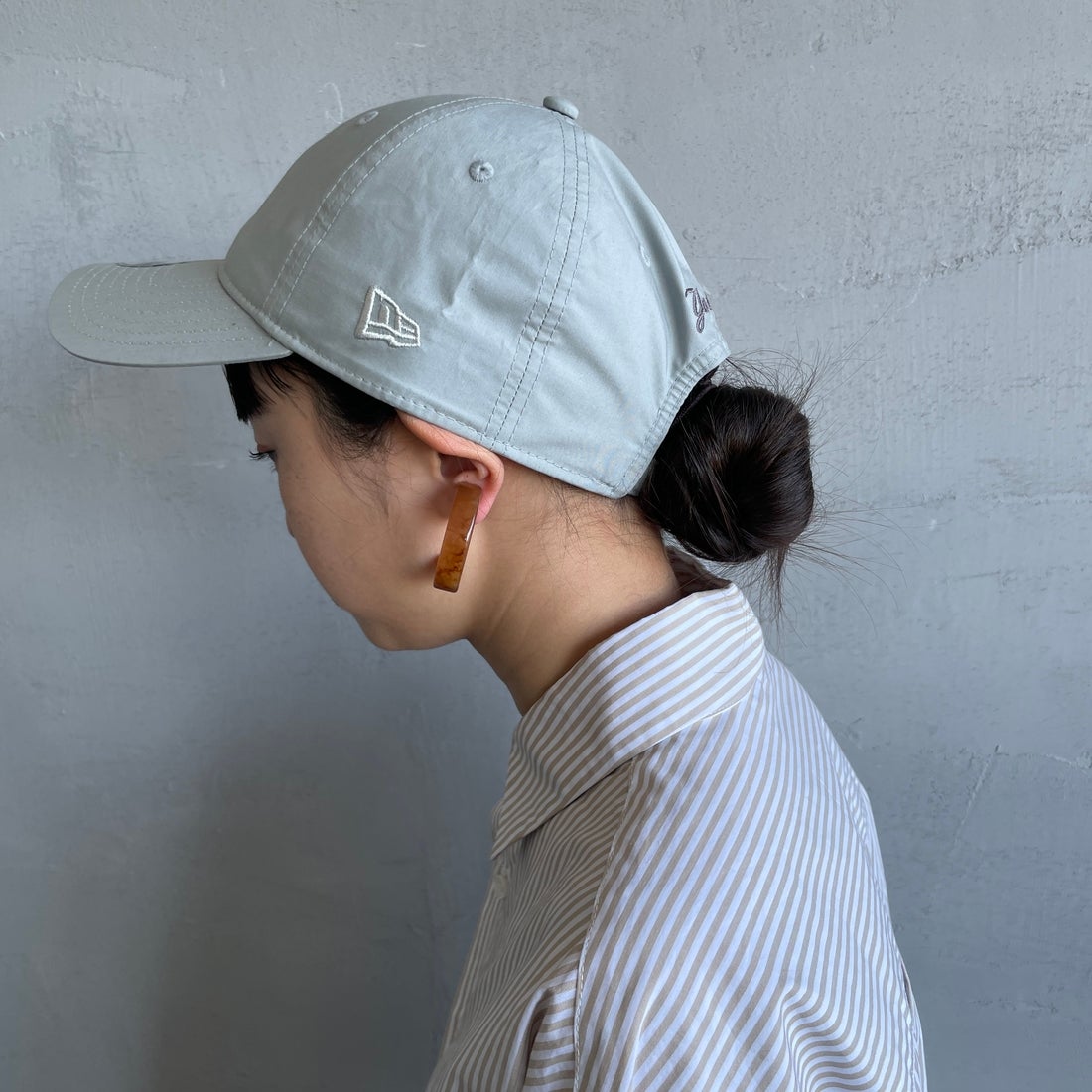 NEW ERA [ニューエラ] 別注 9TWENTY ベースボールキャップ ニューヨーク・ヤンキース [15201227-JF] ST GRAY