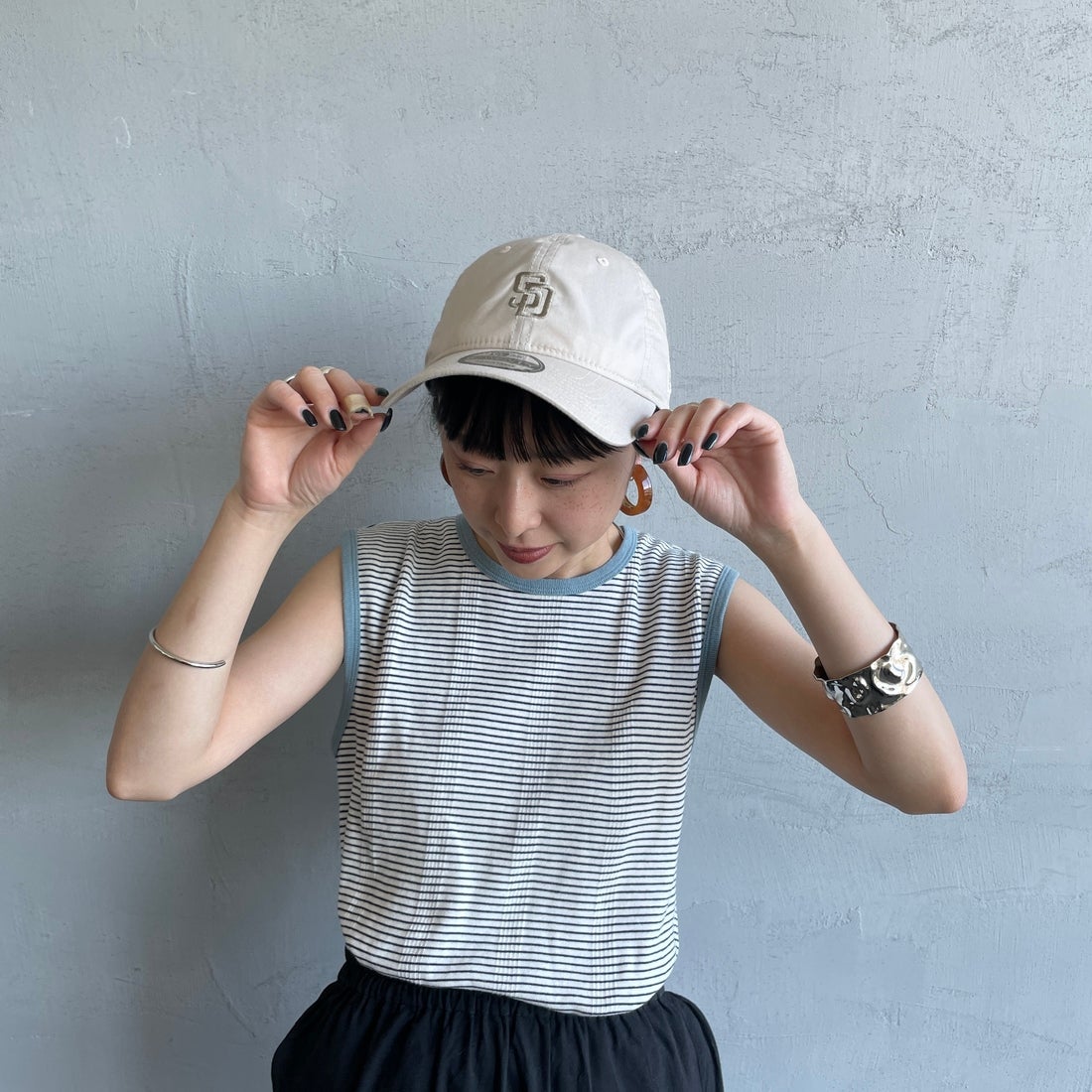 NEW ERA [ニューエラ] 別注 9TWENTY ベースボールキャップ サンディエゴ・パドレス [15201226-JF] LT BEIGE