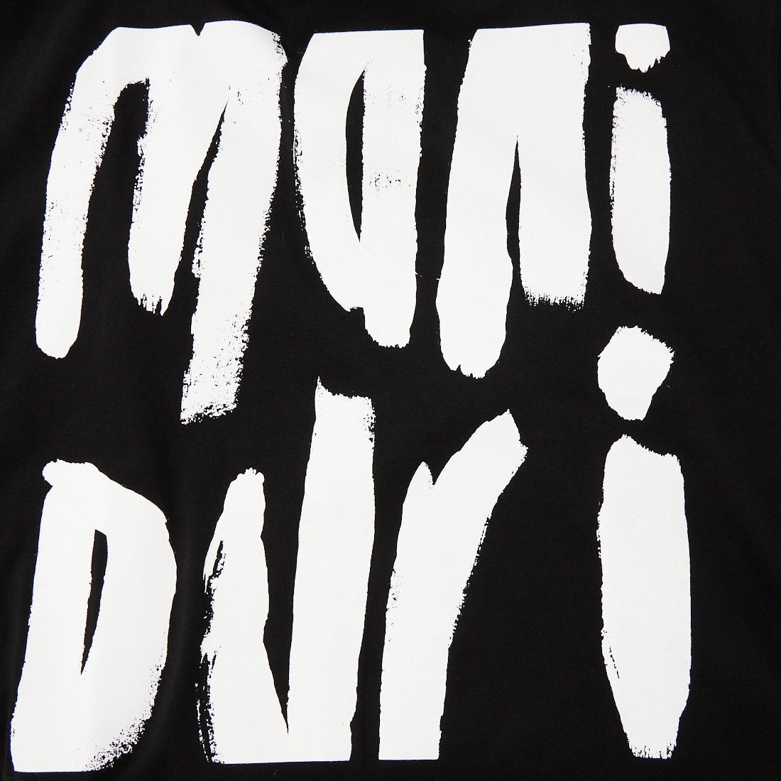 manipuri [マニプリ] 半袖Tシャツ ロゴ [0161423016] 01 BLACK