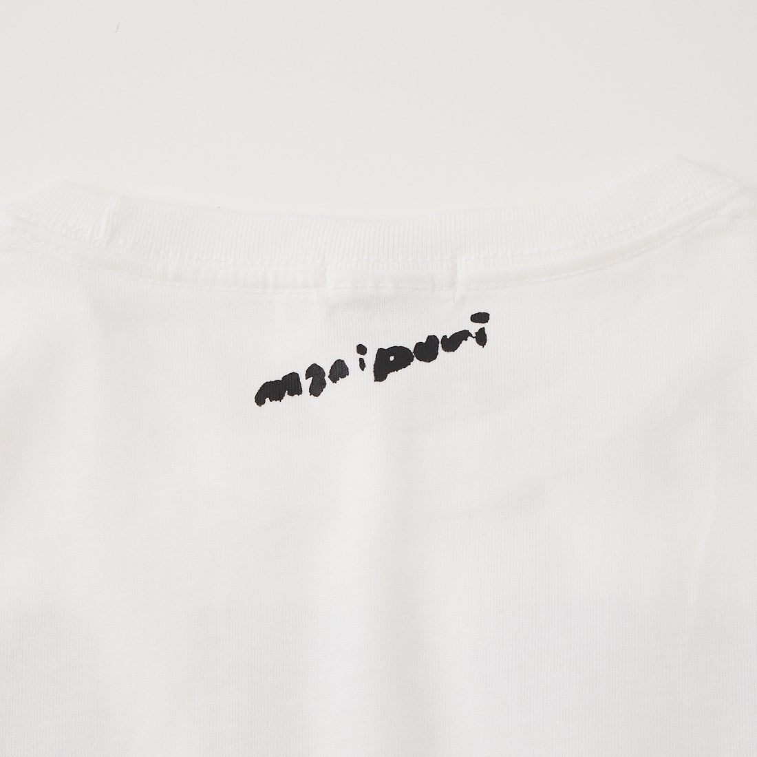 manipuri [マニプリ] 半袖Tシャツ ロゴ [0161423016] 10 WHITE