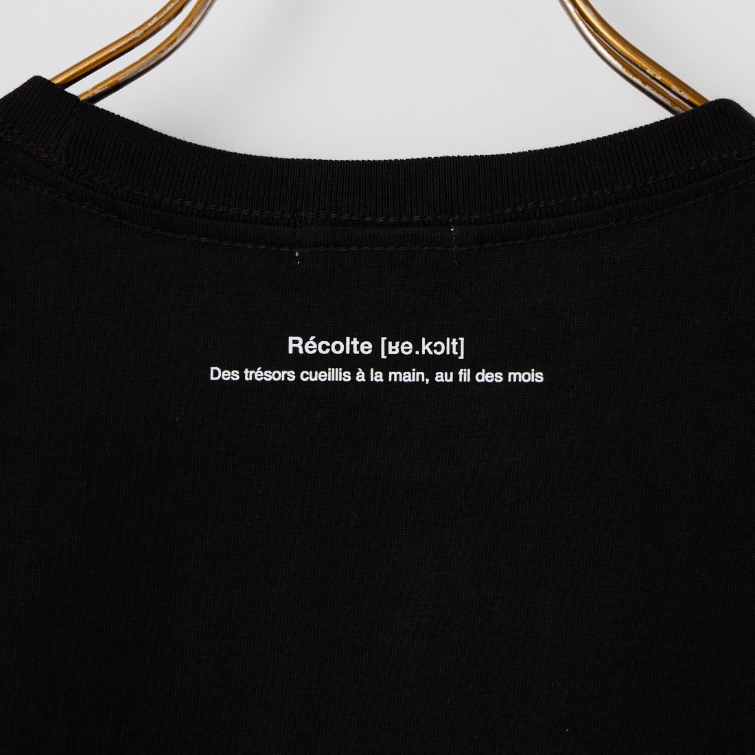 manipuri [マニプリ] 半袖Tシャツ シーズナルフルーツ [0161423011] 01 BLACK